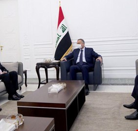 الكاظمي يوجه دعوة لرئيس وزراء الكويت لزيارة العراق، ويذكٌر الدول التي تعهدت بتمويل إعمار العراق في مؤتمر الكويت بالإيفاء بتعهداتها