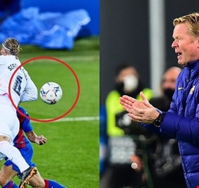 مدرب برشلونة يعلق على واقعة 