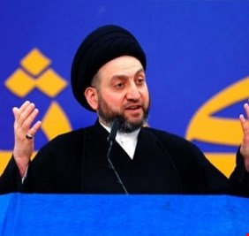 عمار الحكيم يغادر قرية (العطاء) في محافظة الديوانية هارباً..وحرّاسه يصيبون عشرات المتظاهرين ضد وجوده في قريتهم