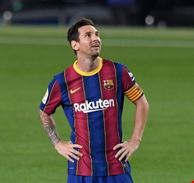 ميسي يزف البشرى لبرشلونة