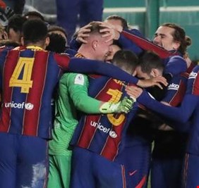 ركلات الترجيح تبتسم لبرشلونة وتقوده لنهائي السوبر الإسباني على حساب سوسيداد