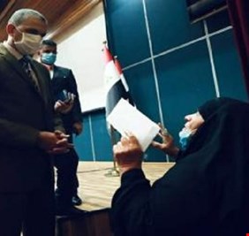 الغانمي يوضح بشأن موعد صرف نهاية الخدمة لشهداء الداخلية