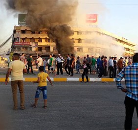 ارتفاع حصيلة تفجيري بغداد الانتحاريين إلى 32 شهيد وجريح