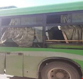 الجيش السوري: قتلى وجرحى في هجوم إرهابي على حافلة عسكرية