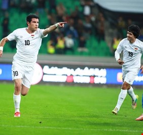 منتخبنا الوطني يحقق الانتصار بثنائية على نظيره الكويتي في المباراة الودية بالبصرة