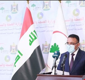 وزير الصحة : العراق سيستلم الجرعة الاولى من لقاح كورونا في هذا الموعد