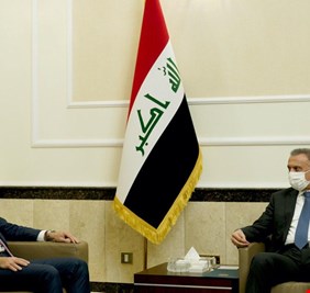 الكاظمي يبحث ملفين مع وفد كردي