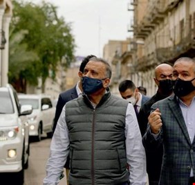 بالصور : الكاظمي في الشورجة  والسوق العربي!