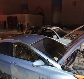 بالصور .. العثور على منصة الصواريخ التي استهدفت الخضراء