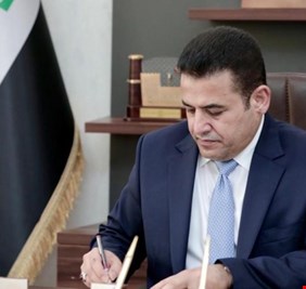 مستشار الأمن القومي قاسم الأعرجي يؤكد على أهمية وضرورة ترسيم الحدود مع دول الجوار..