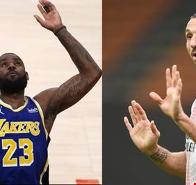 ليبرون ردا على زلاتان 