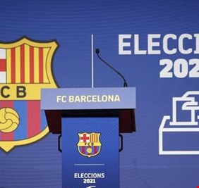ميسي يصوت في انتخابات رئيس نادي برشلونة