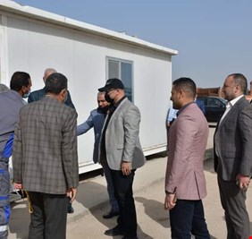 بعد خمس سنوات من التوقف والإهمال .. الكاظمي يعيد الحياة الى أكبر مشروع خدمي في الناصرية !