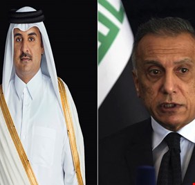 (العراق اليوم) يتابع ما وراء لقاء الكاظمي بوزير خارجية قطر.. هل سيتوسط رئيس الوزراء العراقي من أجل أطفاء حرائق النفط السعودي ؟