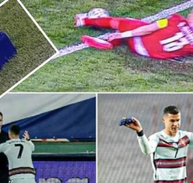 أول تعليق من رونالدو على واقعة انفعاله الشديد ورميه شارة قيادة منتخب البرتغال