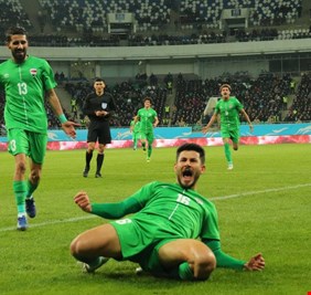 اسود الرافدين يجتازون اوزبكستان وديا في طشقند