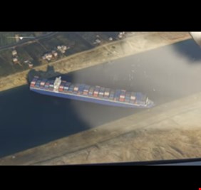 السفينة التي جنحت في قناة السويس ألهمت مايكروسوفت لإطلاق لعبة إلكترونية جديدة!