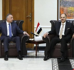 أول اجتماع بين الكاظمي والرئيس الجديد للمحكمة الاتحادية