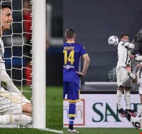 رونالدو يثير مواقع التواصل الاجتماعي بسبب لقطة 