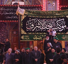 ما هي شعارات ثوار النجف الاشرف في موكب عزاء استشهاد الأمام علي عليه السلام