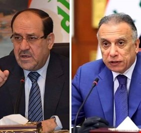 المالكي يؤيد حكومة الكاظمي !
