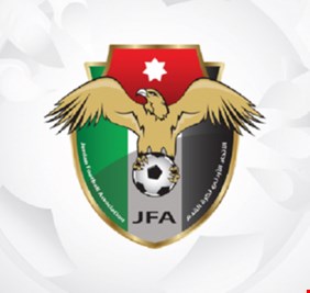 صفحة الاتحاد الأردني لكرة القدم على 