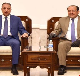 صراع المنصب ينطلق بين الكاظمي والمالكي دون ضجيج.. و(العراق اليوم) يكشف عن صاحب الحظ الأوفر  بين المرشحين لمنصب رئاسة الوزراء !