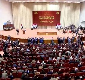 زعماء القوى السياسية وممثلوها يعلنون دعمهم لحكومة الكاظمي في فرض سلطة القانون، ورفضهم لحكومة الطوارئ