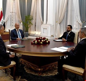 الرئاسات الثلاث تحذر  من التجاوز  على هيبة الدولة