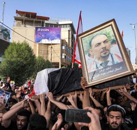 شقيق الشهيد ايهاب الوزني يفجر مفاجأة من العيار الثقيل عن علاقة  المرجعية بقاسم مصلح والعتبة العباسية