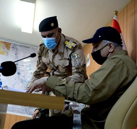 على ذمة (روسيا اليوم): بسبب التوترات  الأخيرة.. الكاظمي (يحصًن) المنطقة الخضراء باللواء الأول قوات خاصة في الجيش العراقي