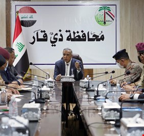 الكاظمي يعقد اجتماعا امنيا في ذي قار.. هذا ما وجه به