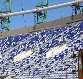 استعدادا لخليجي 25 .. تحقيق نسب انجاز متقدمة بملعب الميناء الاولمبي