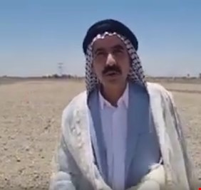 بالفيديو .. فلاح عراقي غاضب : العراق لم يعد خصيباً.. وسنوات القحط بانتظاره!