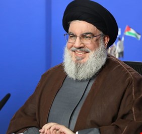 السيد حسن نصر الله يشكر حكومة الكاظمي وكتائب حزب الله العراقي !