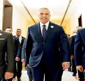 العاهل الأردني والرئيس المصري يغادران بغداد والكاظمي يودعهما بـ