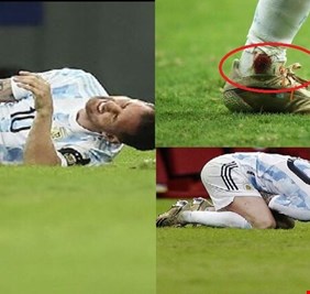 إشادة واسعة بميسي بعد تضحيته في مباراة كولومبيا