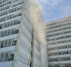 دون تسجيل إصابات.. الصحة: الدفاع المدني يسيطر على حريق الوزارة