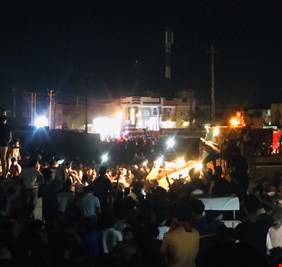 مراسل (العراق اليوم) في الناصرية يروي تفاصيل الحريق المفجع في مركز النقاء المخصص لمصابي كورونا في الناصرية