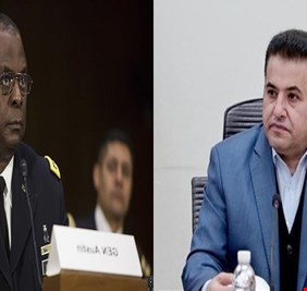 الحوار الامريكي العراقي العسكري والأمني يبدأ في واشنطن برئاسة الاعرجي ووزير الدفاع الأمريكي