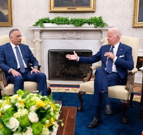 بالفيديو والصور .. اللقاء الكامل بين جو بايدن ومصطفى الكاظمي في البيت الأبيض