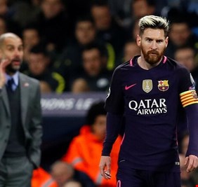 رد فعل غوارديولا وموقف فريقه من ضم ميسي