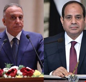 الكاظمي يبعث رسالة للسيسي والقاهرة تكشف فحواها