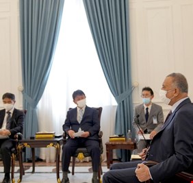 اليابان تعلن دعمها لورقة الكاظمي البيضاء وتحضر مؤتمر بغداد بصفة مراقب