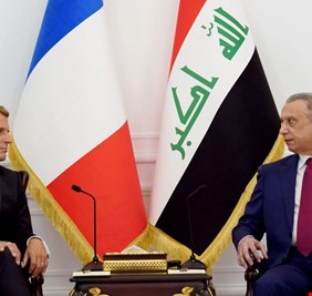 ماذا قال الكاظمي في المؤتمر الصحفي المشترك.. وماذا أجاب عليه الرئيس الفرنسي ماكرون؟