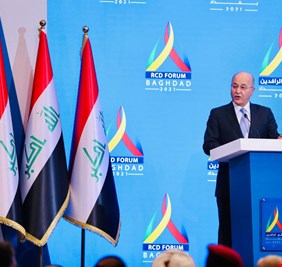 رئيس الجمهورية يشيد بدور الكاظمي في مؤتمر بغداد: منح المنطقة كلها بارقة أمل