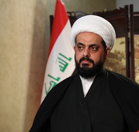 زعيم العصائب يفتح ملفات خطرة جدا قي مقابلة تلفزيونية ساخنة