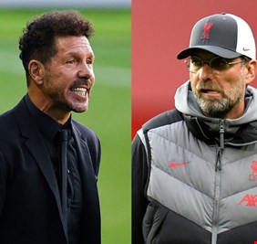 تصرف مدرب أتلتيكو يثير غضب كلوب بعد رفضه المصافحة وسيميوني يوضح السبب