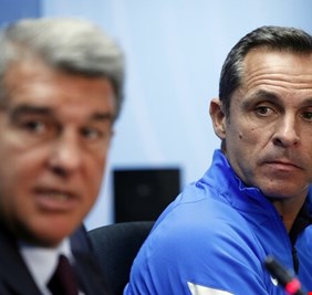 أول تصريح لمدرب برشلونة الجديد