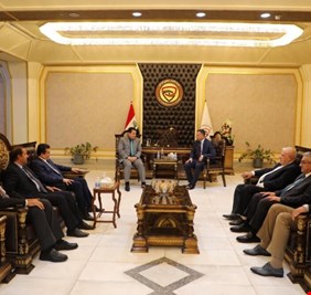 بالصور .. الاعرجي يزور مقر جهاز الأمن الوطني ويقدم التهنئة للشطري